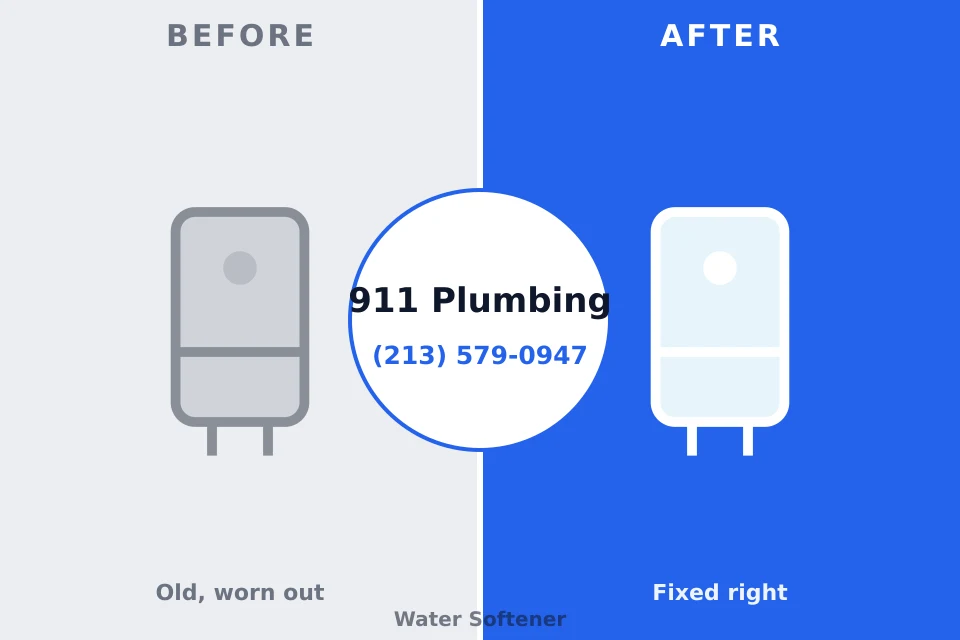 Before and after: plumbing company Livingston, CA